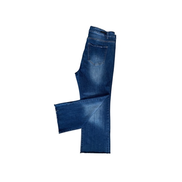 Risen High-Rise Crop Straight Leg Jeans-NWOT-Size 2XL - Picture 7 of 7